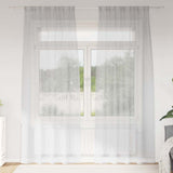 Voile Gordijn Met Gordijnen 2 Pcs Polyester