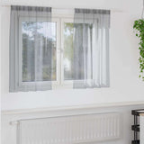 Voile Gordijn Met Gordijnen 2 Pcs Polyester