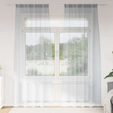 Voile Gordijn Met Gordijnen 2 Pcs Polyester