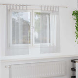 Voile Gordijn Met Gordijnen 2 Pcs Polyester