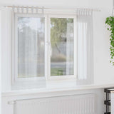 Voile Gordijn Met Gordijnen 2 Pcs Polyester