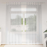 Voile Gordijn Met Gordijnen 2 Pcs Polyester