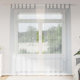 Voile Gordijn Met Gordijnen 2 Pcs Polyester