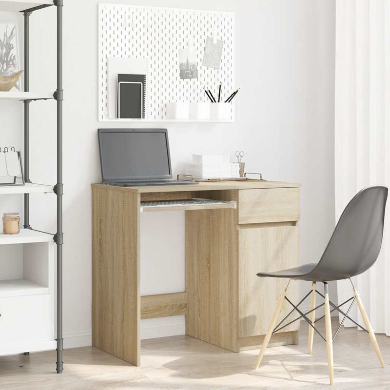 Bureau 86X49X76 Cm Spaanplaat Kleurig