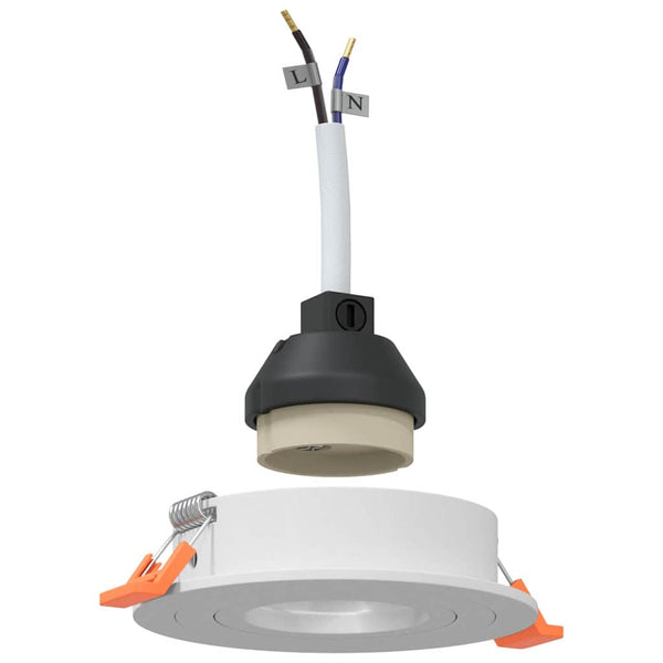 Spotlights Met Schijnwerpers 24 Pcs 9 X 9 X Cm Aluminium