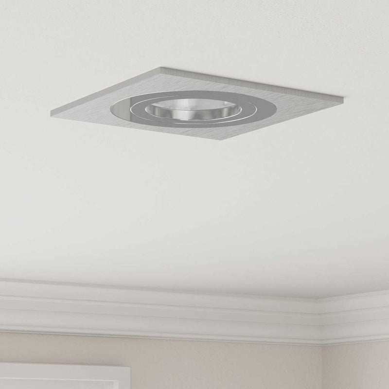 Spotlights Met Schijnwerpers 24 Pcs 9 X 9 X Cm Aluminium
