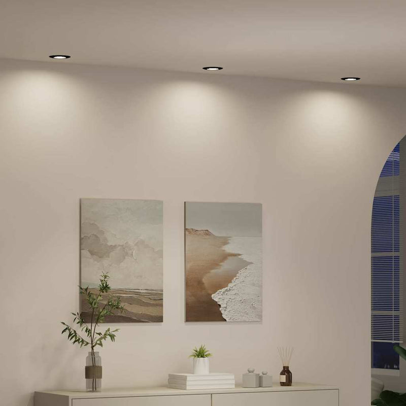 Spotlights Met Schijnwerpers 6 Pcs 9 X 9 Cm Metaal