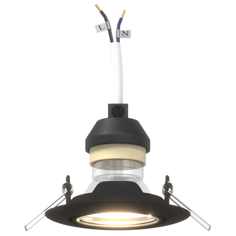 Spotlights Met Schijnwerpers 6 Pcs 9 X 9 Cm Metaal