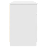 Bureau Met Lade Met Plank 140 X 49 X 76 Cm Bewerkt Hout
