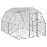 Kippenren 2,5X6X2,25 M Gegalvaniseerd Staal