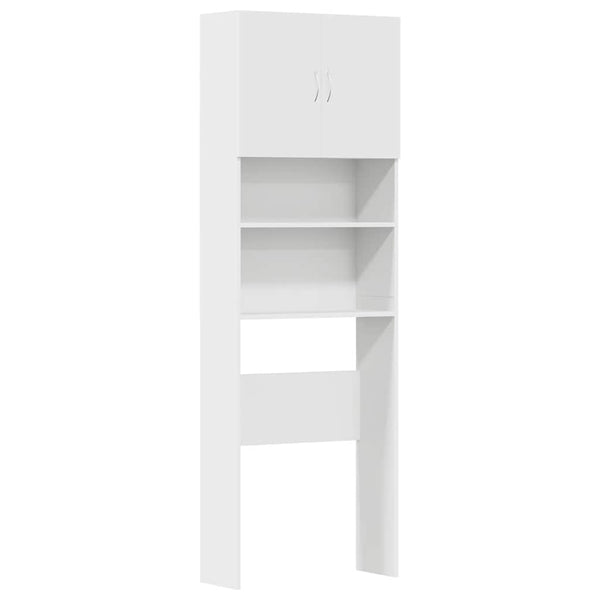 Wasmachinekast 64X24X190 Cm Bewerkt Hout