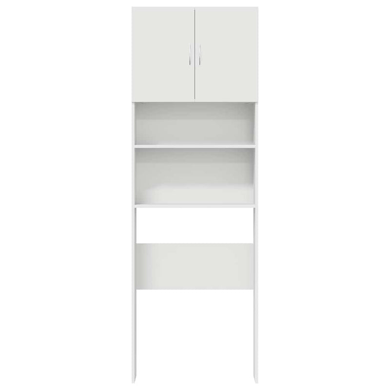 Wasmachinekast 64X24X190 Cm Bewerkt Hout