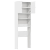 Wasmachinekast 64X24X190 Cm Bewerkt Hout