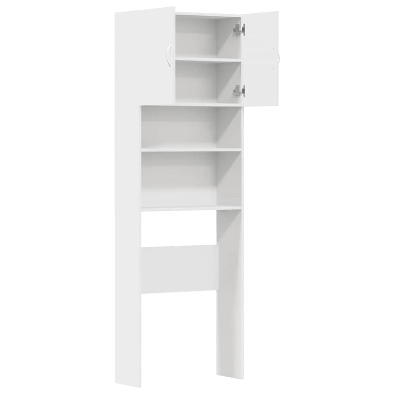 Wasmachinekast 64X24X190 Cm Bewerkt Hout
