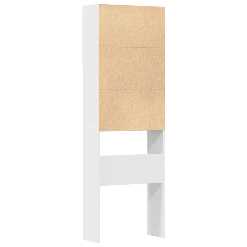 Wasmachinekast 64X24X190 Cm Bewerkt Hout