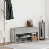 Schoenenbank 102X30,5X45 Cm Bewerkt Hout