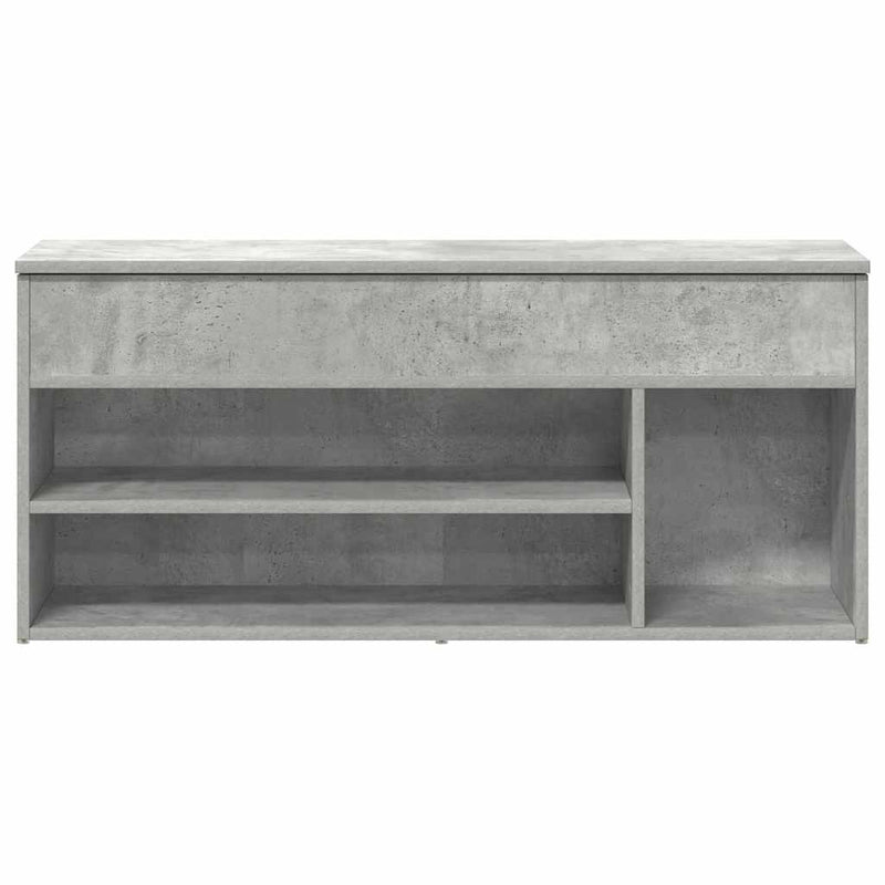 Schoenenbank 102X30,5X45 Cm Bewerkt Hout