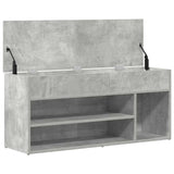 Schoenenbank 102X30,5X45 Cm Bewerkt Hout