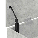Schoenenbank 102X30,5X45 Cm Bewerkt Hout