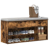 Schoenenbank 102X30,5X45 Cm Bewerkt Hout