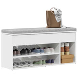 Schoenenbank 102X30,5X45 Cm Bewerkt Hout