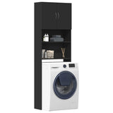 Wasmachinekast 64X24X190 Cm Bewerkt Hout