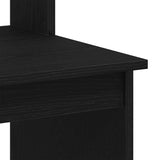 Bureau Met Schappen 102X45X148 Cm Bewerkt Hout Kleur