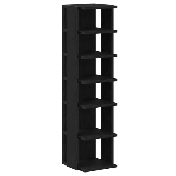 Schoenenkast 25X27X102 Cm Bewerkt Hout Kleur