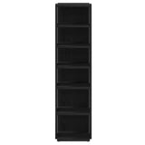 Schoenenkast 25X27X102 Cm Bewerkt Hout Kleur