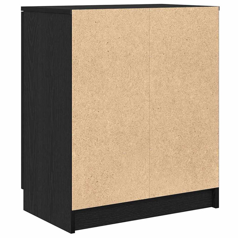 Schoenenkast Met Plank Met Opslag 59 X 35 X 70 Cm Bewerkt Hout