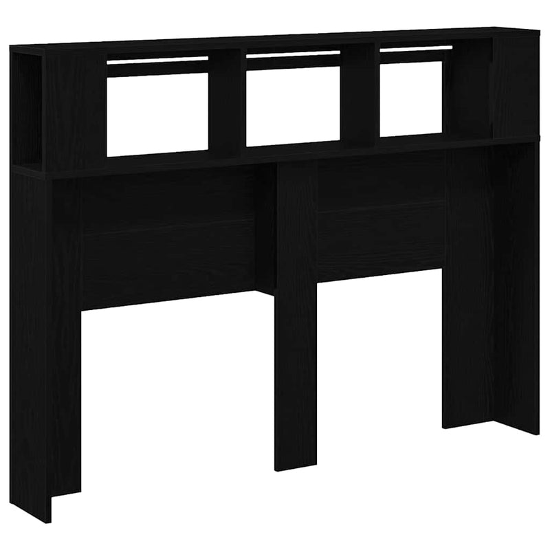 Led Hoofdbord 140 X 18,5 X 103,5 Cm Bewerkt Hout