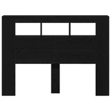 Led Hoofdbord 140 X 18,5 X 103,5 Cm Bewerkt Hout