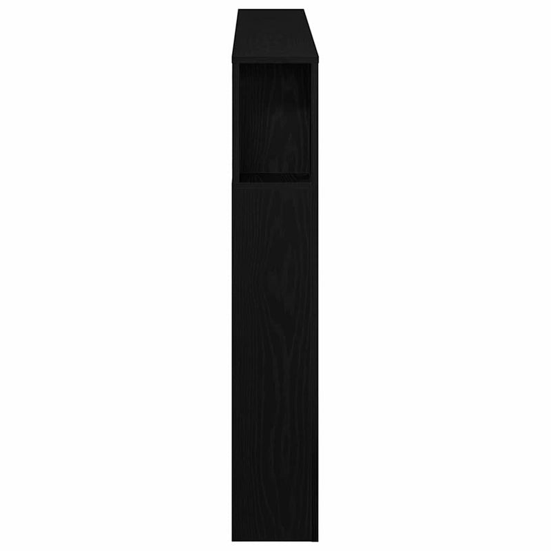 Led Hoofdbord 140 X 18,5 X 103,5 Cm Bewerkt Hout