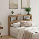 Hoofdbordkast Met Led Artisan Eikenkleurig