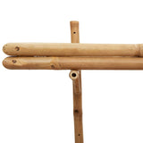 Wandplank Met Plank Wandgemonteerd Bruin 45 X 26 X 60 Cm Bamboe