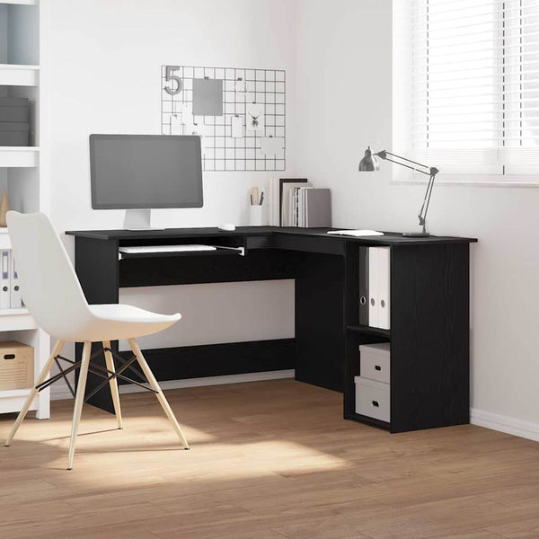 Hoekbureau 120 X 140 X 75 Cm Bewerkt Hout