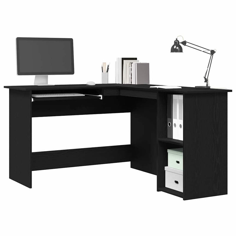 Hoekbureau 120 X 140 X 75 Cm Bewerkt Hout