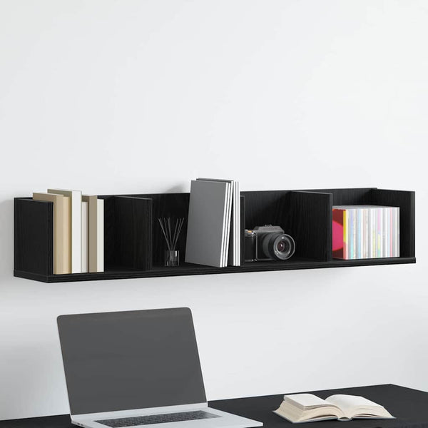Wandplank Met Plank 100 X 18 X 18 Cm Bewerkt Hout