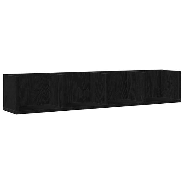 Wandplank Met Plank 100 X 18 X 18 Cm Bewerkt Hout