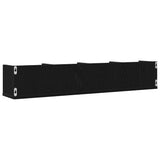 Wandplank Met Plank 100 X 18 X 18 Cm Bewerkt Hout