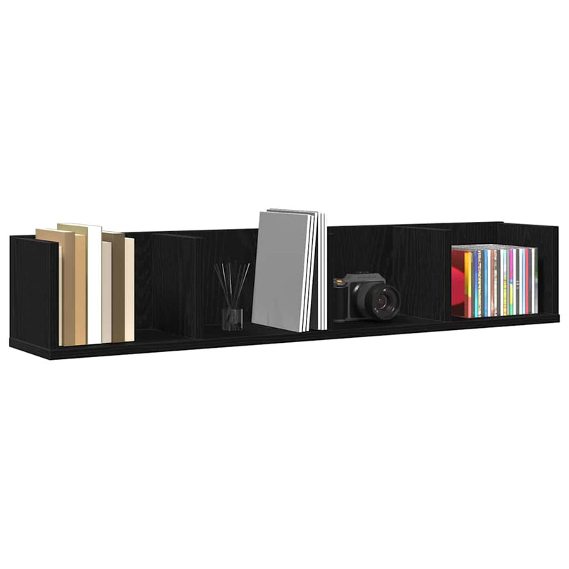 Wandplank Met Plank 100 X 18 X 18 Cm Bewerkt Hout