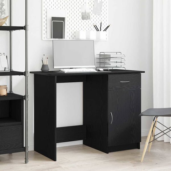 Bureau 100 X 50 X 76 Cm Bewerkt Hout