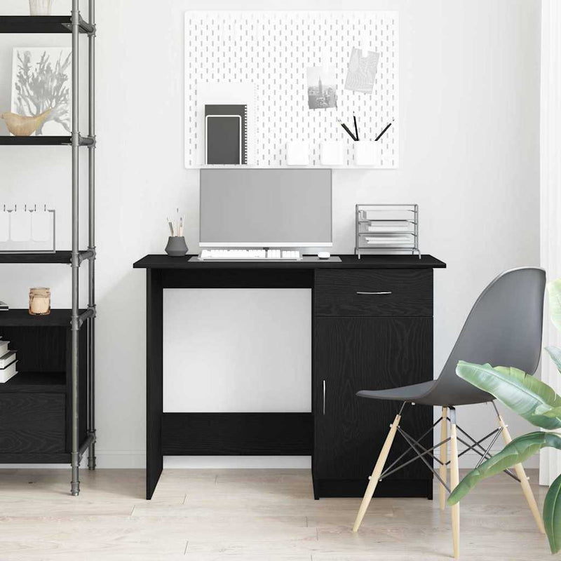 Bureau 100 X 50 X 76 Cm Bewerkt Hout