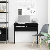 Bureau 90X50X74 Cm Bewerkt Hout Kleur