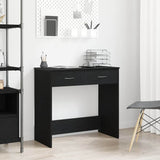 Bureau 80X40X75 Cm Bewerkt Hout Kleurig