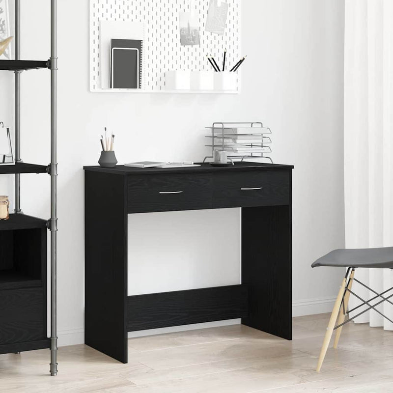 Bureau 80X40X75 Cm Bewerkt Hout Kleurig
