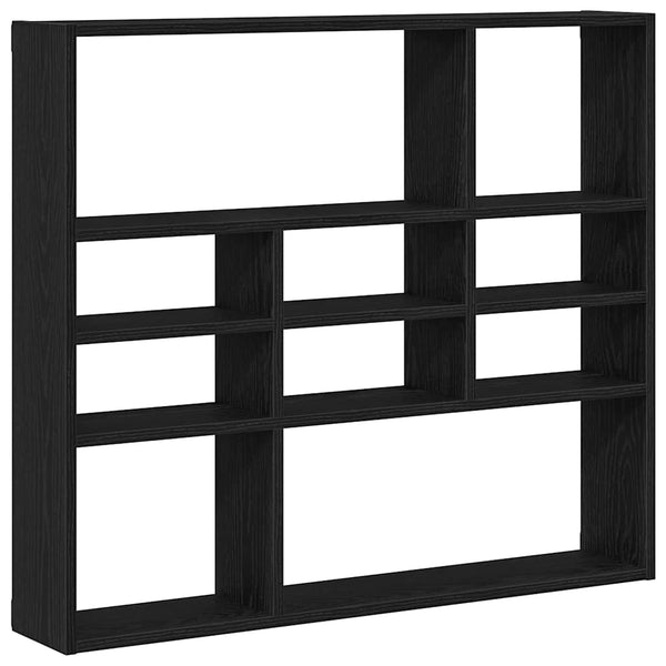 Wandschap 90X16X78 Cm Bewerkt Hout Kleur