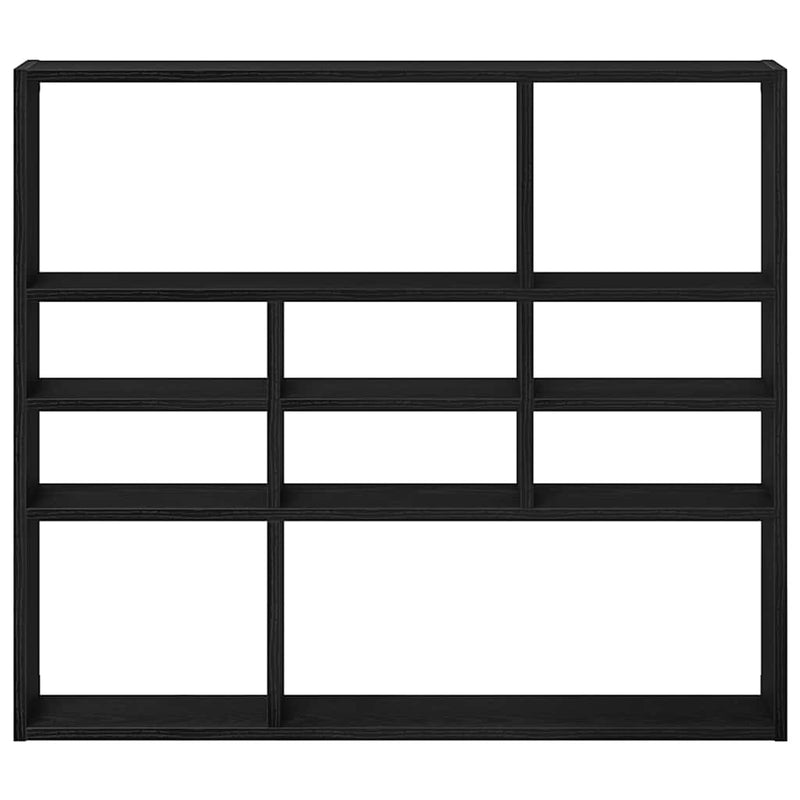 Wandschap 90X16X78 Cm Bewerkt Hout Kleur