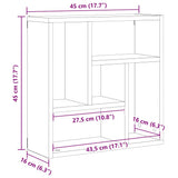 Wandplank 45X16X45 Cm Spaanplaat Kleurig