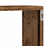 Wandschappen 2 St 80X15X26 Cm Bewerkt Hout Kleurig